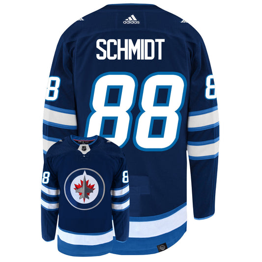 Nate Schmidt Winnipeg Jets Adidas Primegreen Authentic NHL Hockey Jersey